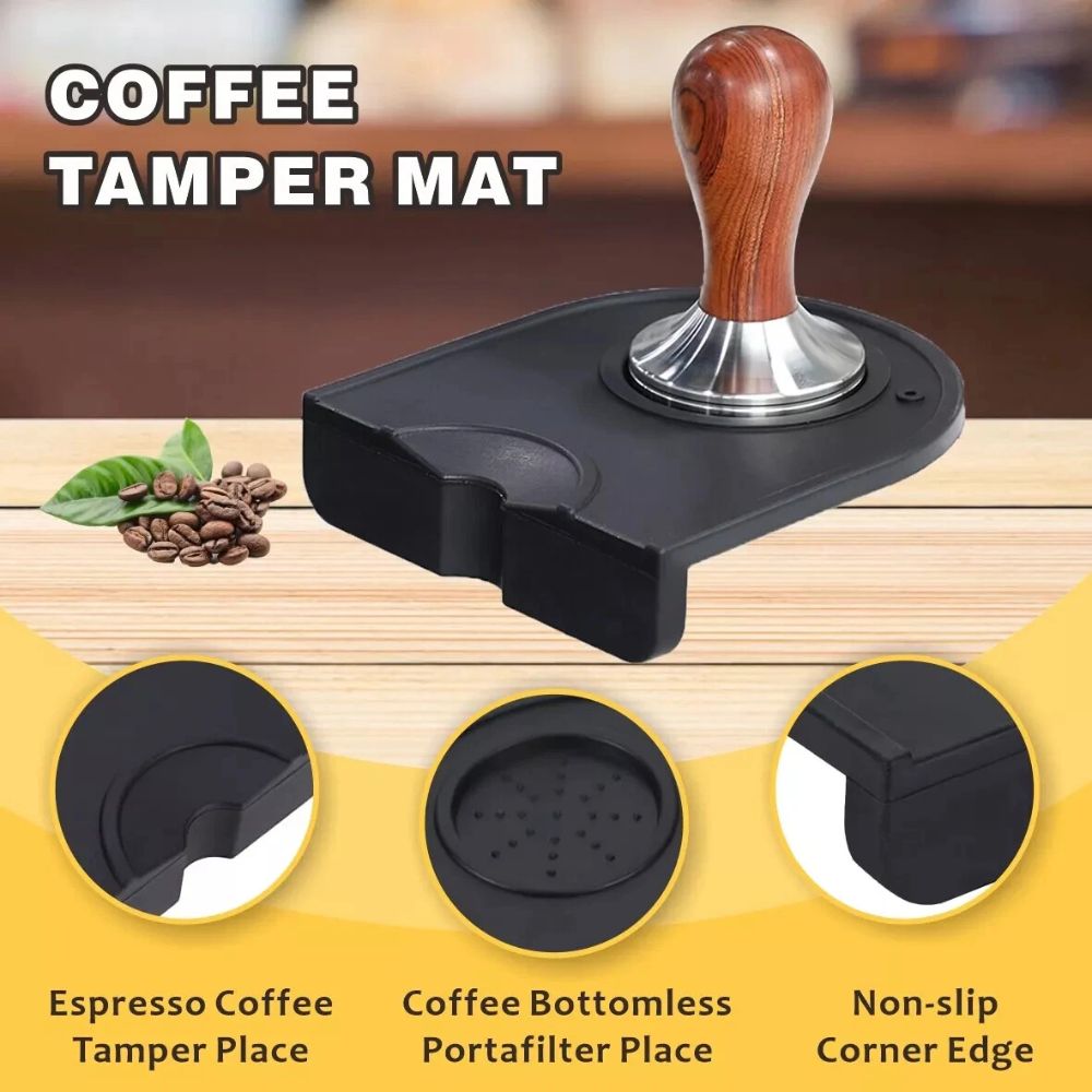 Barista Coffee Bin Knock Box Espresso Dump Bin For Coffee Grounds with Knock Bar