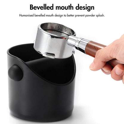 Barista coffee knock box