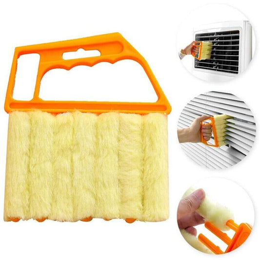 Blinds Cleaning Brush Mini Hand Held Window Duster Washable Cleaner Vertical
