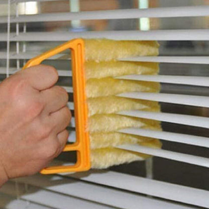 Blinds Cleaning Brush Mini Hand Held Window Duster Washable Cleaner Vertical