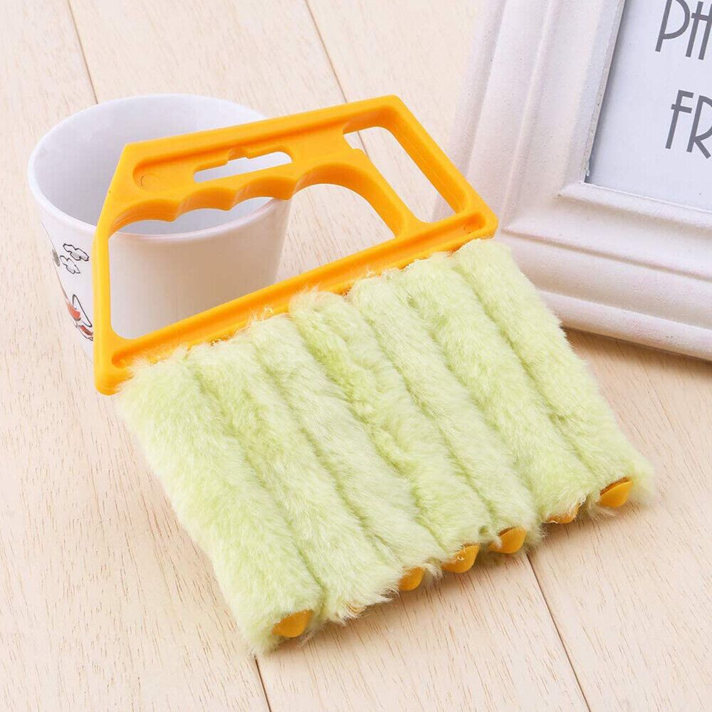 Blinds Cleaning Brush Mini Hand Held Window Duster Washable Cleaner Vertical