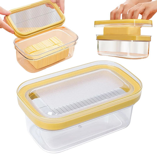 Butter Cutting Box Slicers Case Cheese Slicers Butter Dish Box With Lid