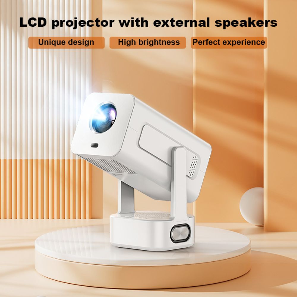 C360A Portable Projector LCD Android 13 Home Theater 300ANSI 4K Projector