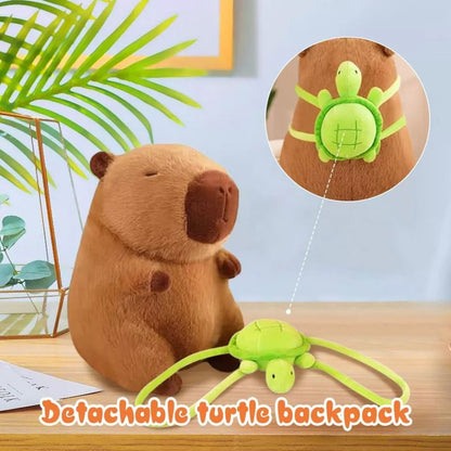 Capybara Stuffed Plush Toy Cute Simulation Fluffy Animal Doll Gift for Children