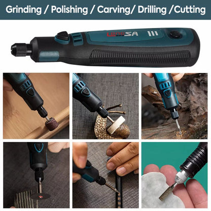 Cordless Electric Grinding Pen Kits Rotary Drill Grinder USB Engraving Tools