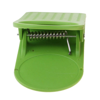 Random Colour Cup Holder Clip Table Desk Side Water Glass Beer Drink Bottle Tumbler Beverage
