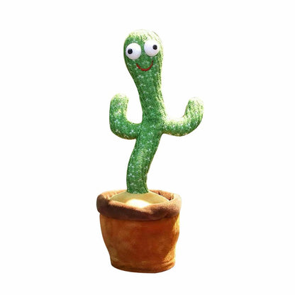 Dancing Cactus Plush Toy Succulent Electronic Shake with Cute Song Dance Gift