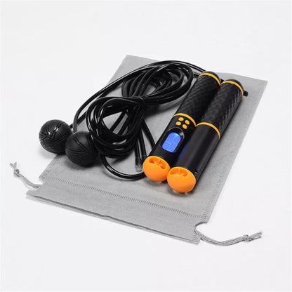 Digital Skipping Jump Rope Speed Cordless Wireless Fitness With Calorie Counter