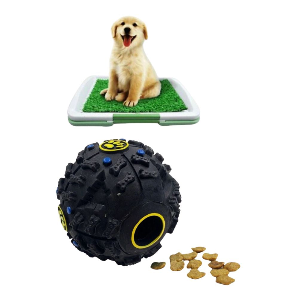 Dog Cat Pet Food Treat Ball Interactive Food Dispenser Pet Puzzle Toy