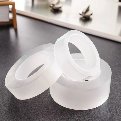 Double-Sided Nano Magic Tape Traceless Clear Adhesive Invisible Gel 3M/5M