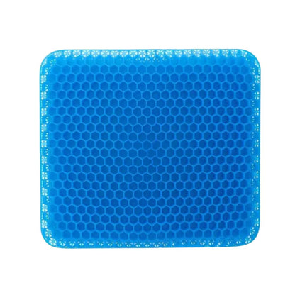 Double Layer Gel Honeycomb Seat Cushion Comfort Support Cooling Flex Pain Rel