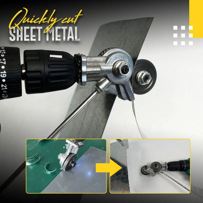 Electric Drill Plate Sheet Cutter Metal Nibbler Precise Cutting Sheet