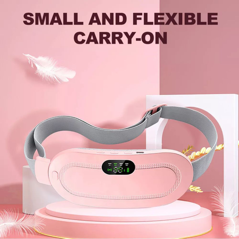 Electric Heating Pad Belt Massage Period Pain Relieve Therapy Menstrual Cramp