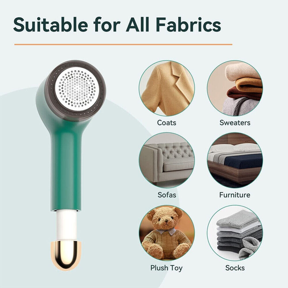 Electric Lint Remover Fuzz Pilling Fluff Clothes Ball Rechargeable Fabric Shaver