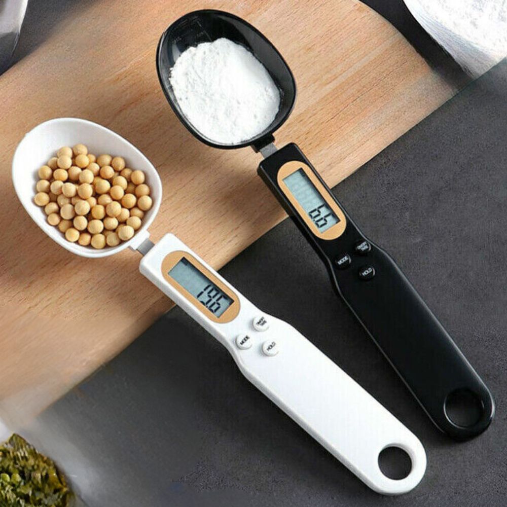 Electronic Digital Food Scale Measuring Spoon LCD Spice Weight Kitchen Tool