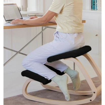 Ergonomic Kneeling Chair Rocking Office Desk Stool Upright Posture Support Seat