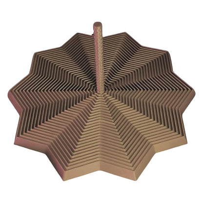 Expanded Sensory Fidget Star Toys 3D Printed Anti Stress Handle Fractal Hexagon