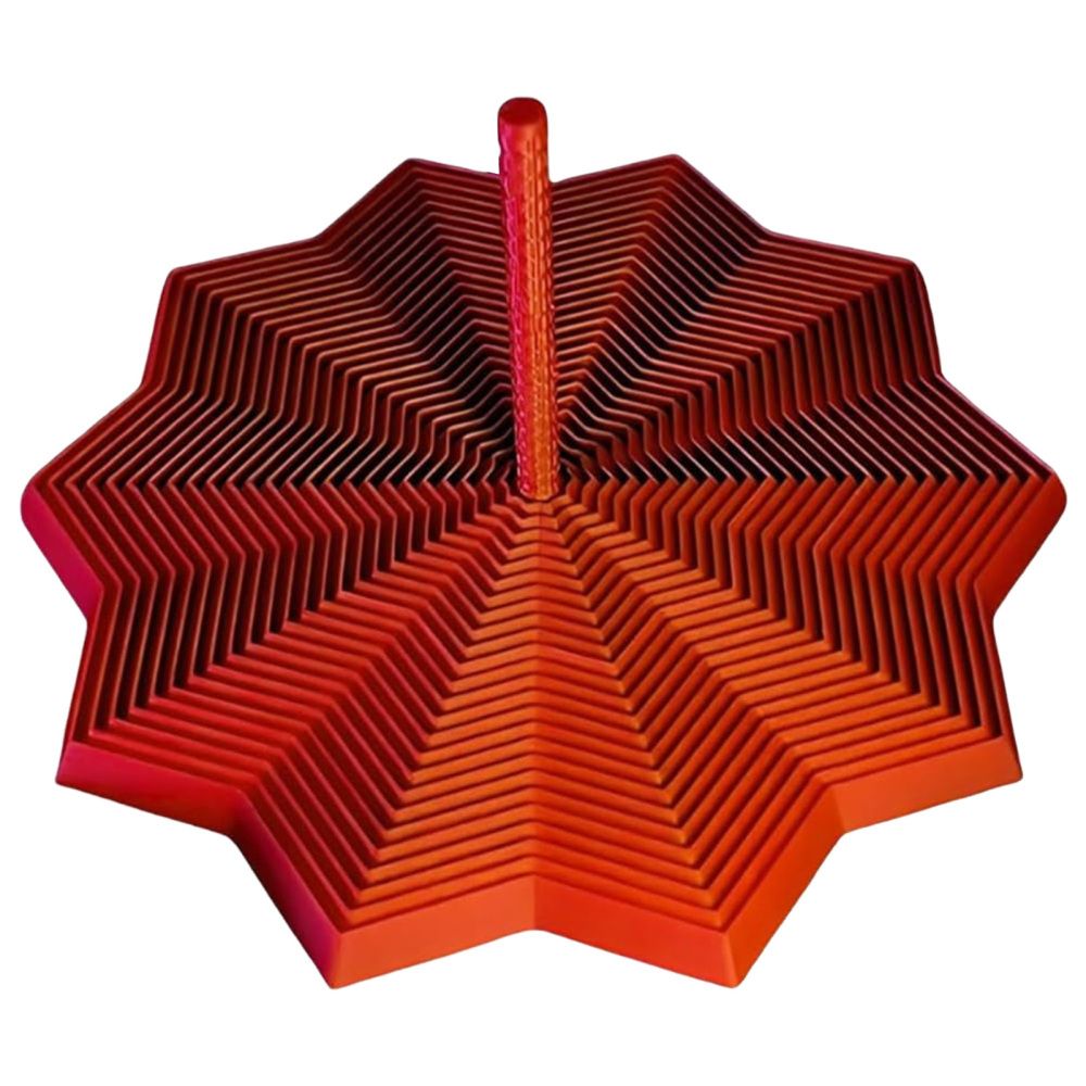 Expanded Sensory Fidget Star Toys 3D Printed Anti Stress Handle Fractal Hexagon