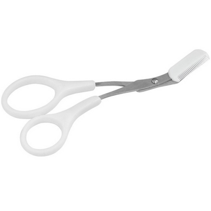 Eyebrow Trimmer Scissor Comb Trimming Hair Grooming Cutter Eyelash Tool