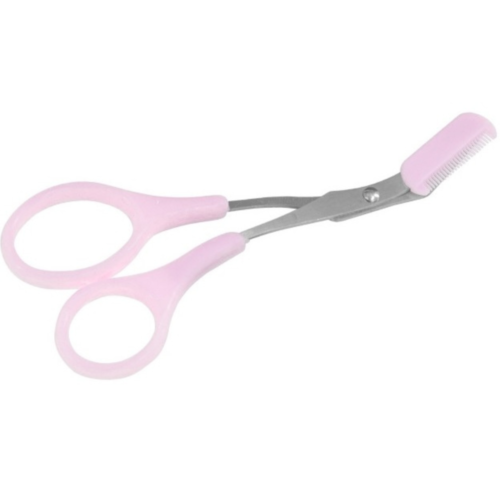 Eyebrow Trimmer Scissor Comb Trimming Hair Grooming Cutter Eyelash Tool