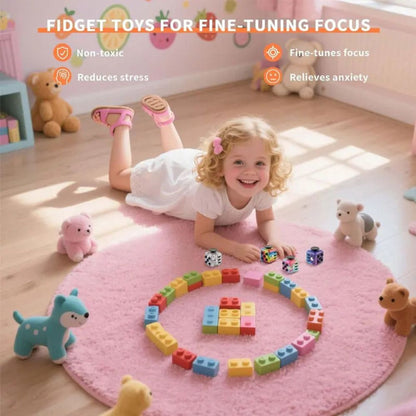 Fidget cube sensory stress toy