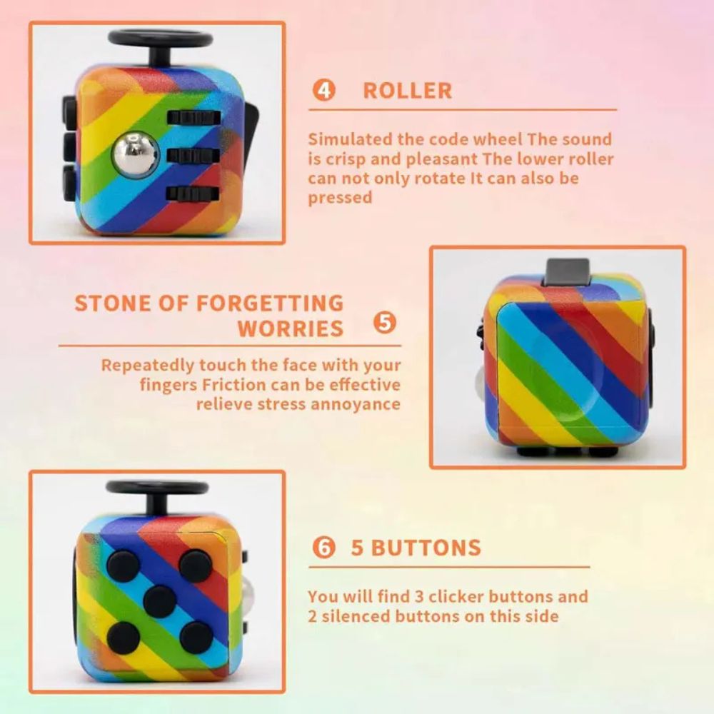 Fidget cube sensory stress toy