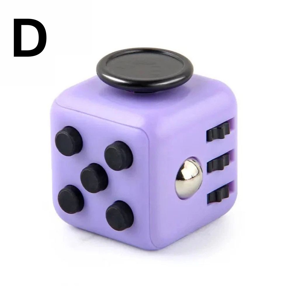 Fidget Cube 6/12 Sides Sensory Anxiety Stress Relief Toy Rainbow ADHD Kids Adult