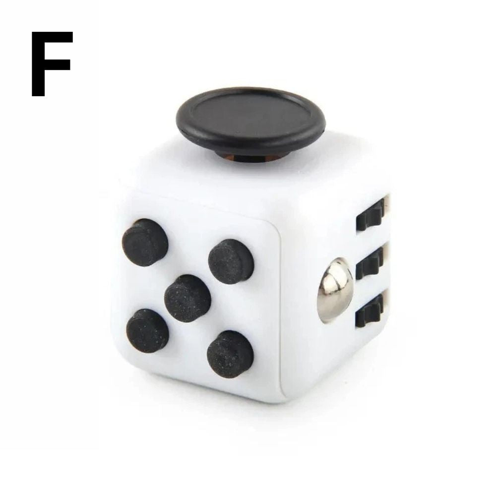 Fidget Cube 6/12 Sides Sensory Anxiety Stress Relief Toy Rainbow ADHD Kids Adult