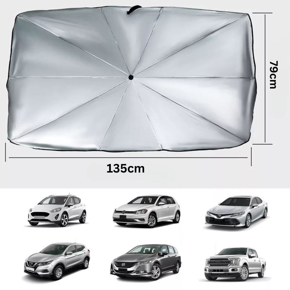 Foldable Car Windshield Sunshade UV Umbrella Front Window Cover Visor