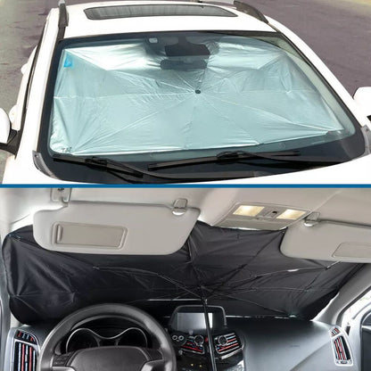 Foldable Car Windshield Sunshade UV Umbrella Front Window Cover Visor