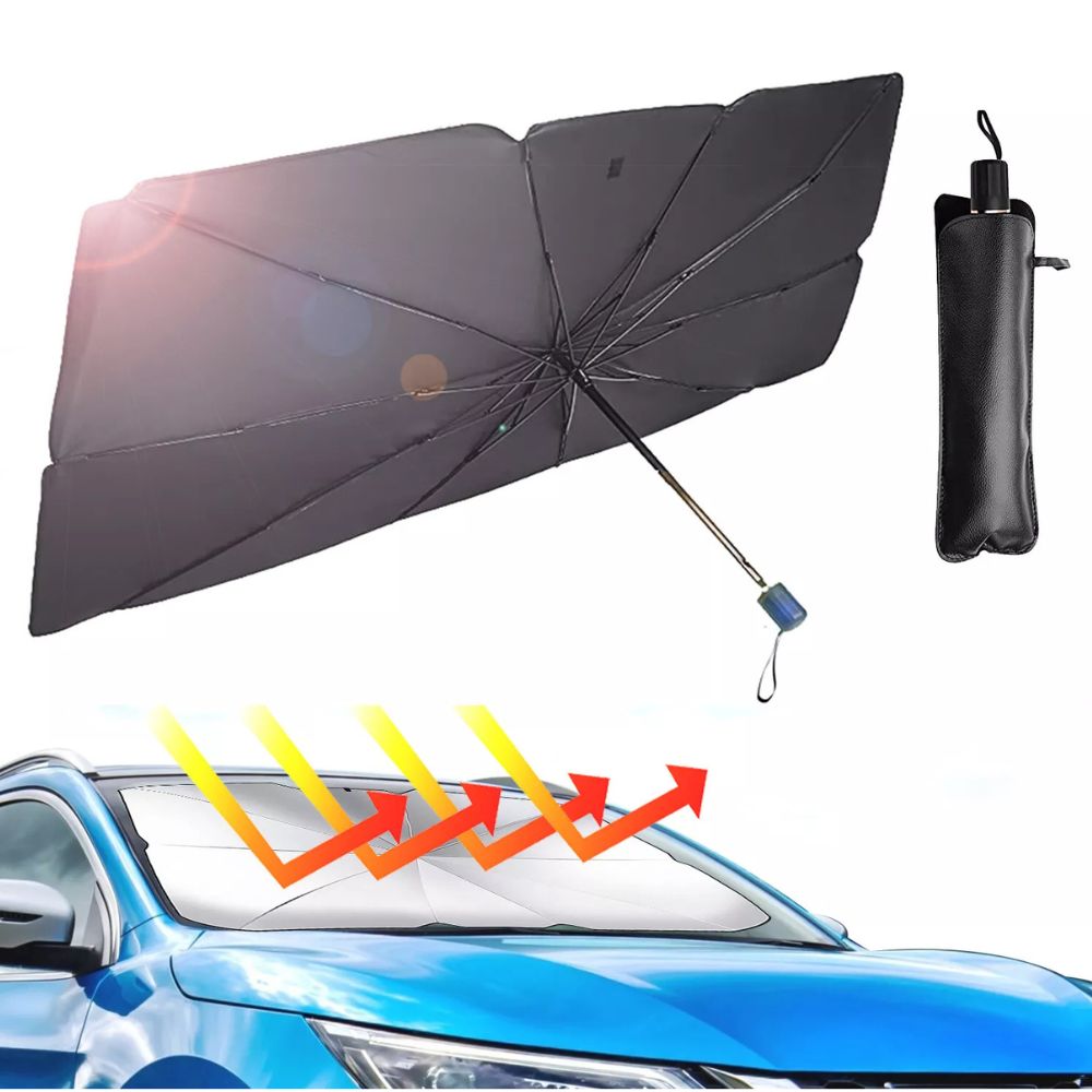 Foldable Car Windshield Sunshade UV Umbrella Front Window Cover Visor