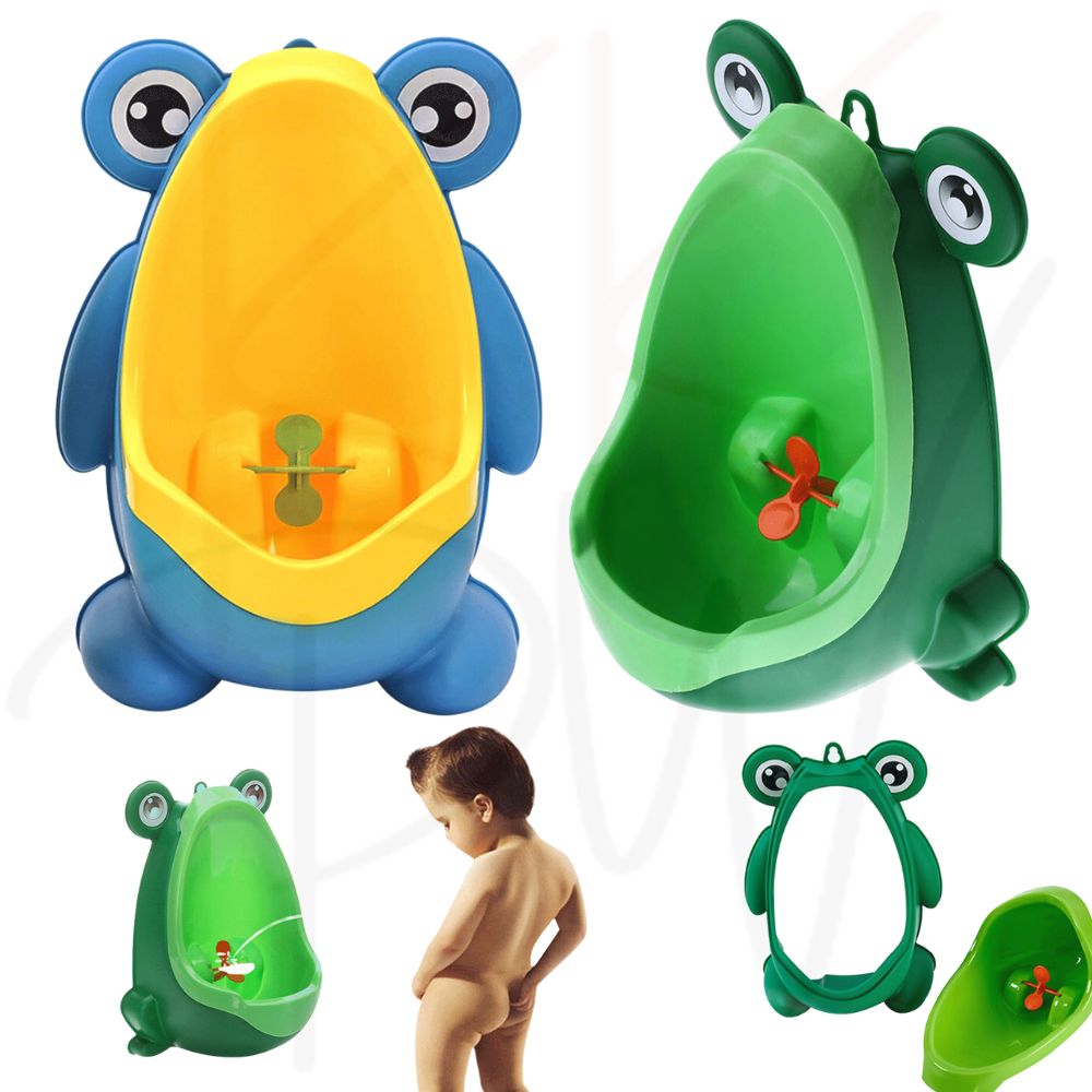 Frog Shaped Baby Pee Training Potty Toilet Cute Urinal Trainer Bathroom Kid