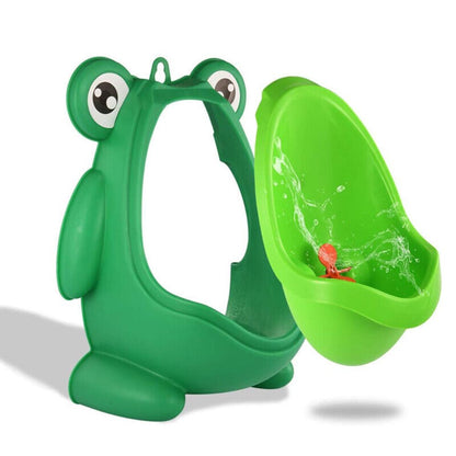 Frog Shaped Baby Pee Training Potty Toilet Cute Urinal Trainer Bathroom Kid