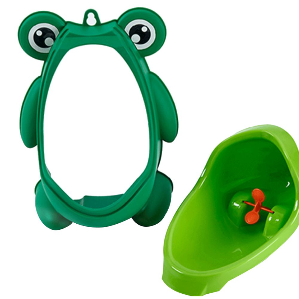 Frog Shaped Baby Pee Training Potty Toilet Cute Urinal Trainer Bathroom Kid