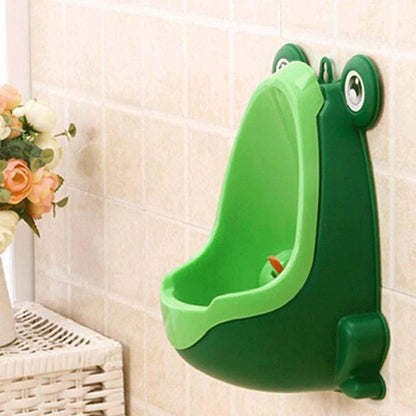 Frog Shaped Baby Pee Training Potty Toilet Cute Urinal Trainer Bathroom Kid