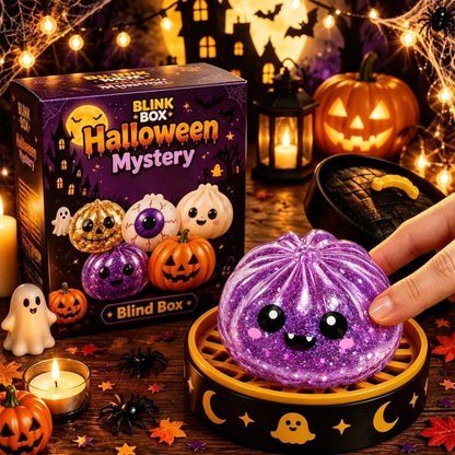 Skull design Halloween squishy toy