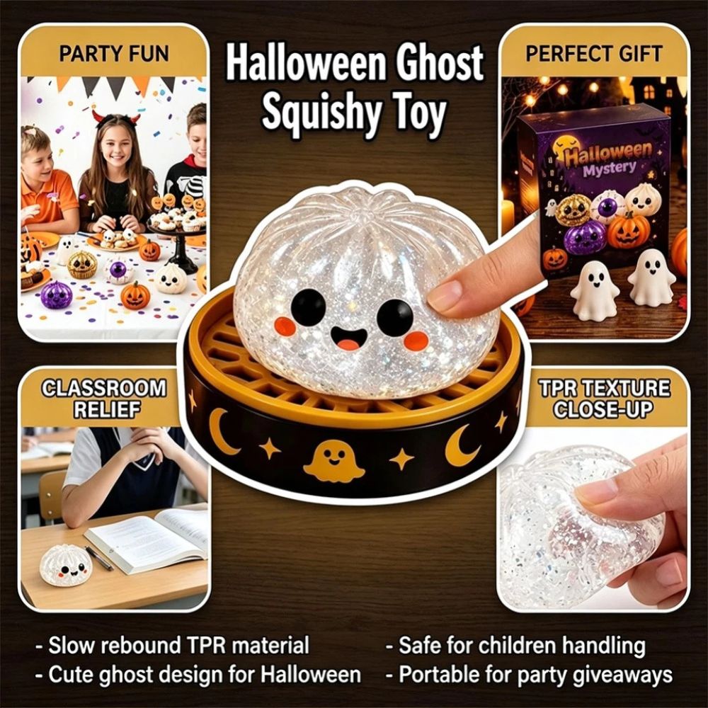 Halloween squishy toy size approximately 10cm