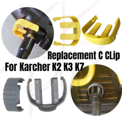 Karcher K2 K3 K7 Hose Replacement C Clip Set Pressure Power Washer Trigger Home