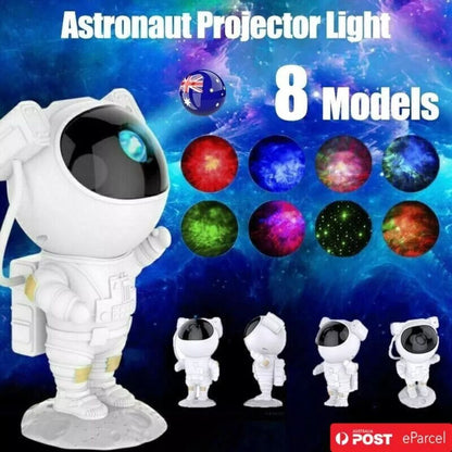 LED Astronaut Night Light Projector USB Starry Bedside Table Lamps