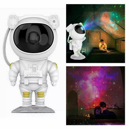 LED Astronaut Night Light Projector USB Starry Bedside Table Lamps