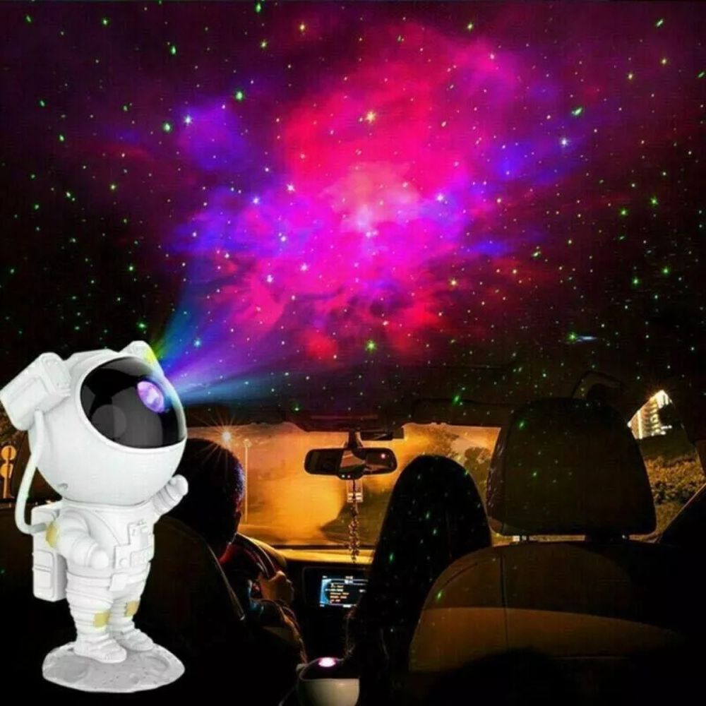 LED Astronaut Night Light Projector USB Starry Bedside Table Lamps