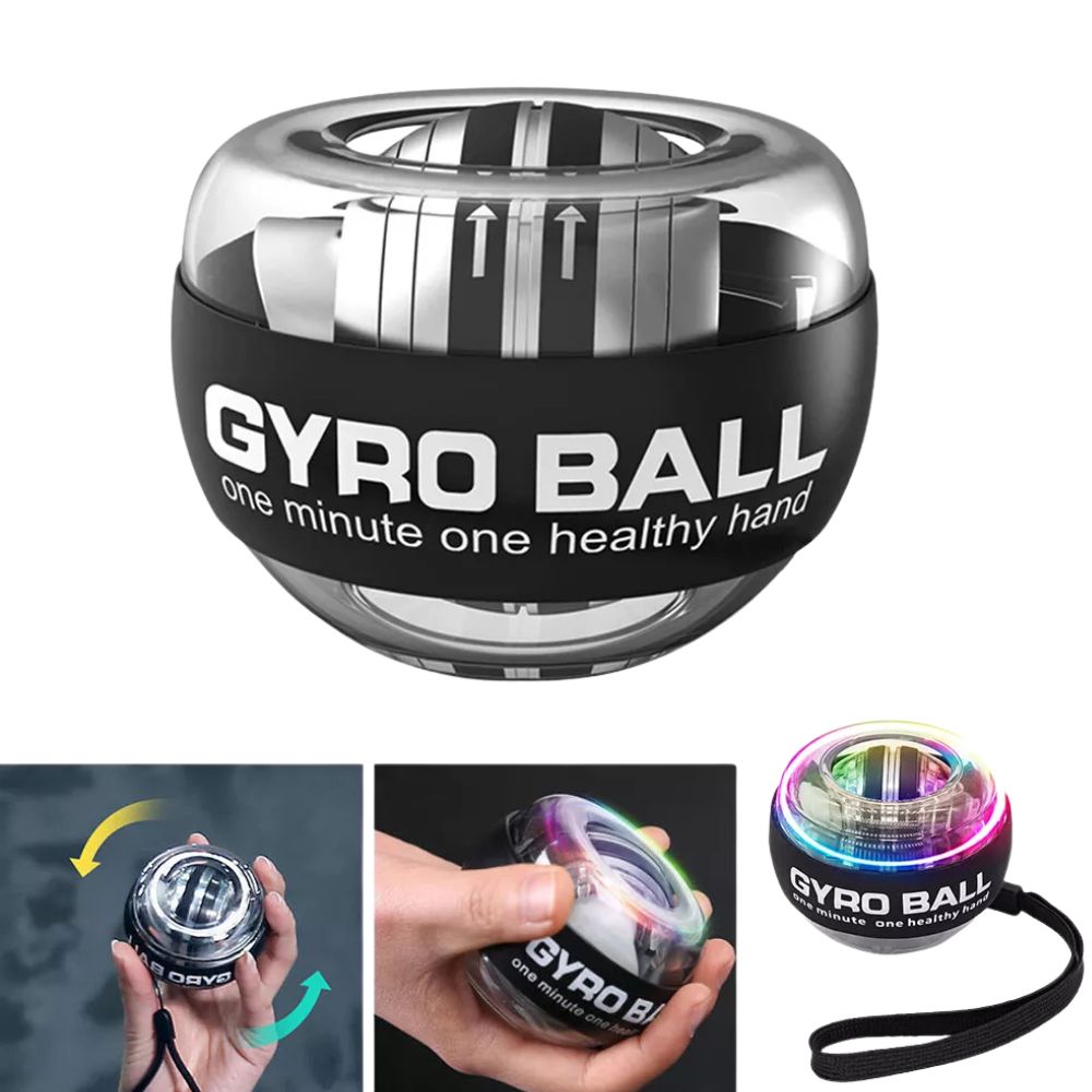 LED Wrist Ball Trainer Gyroscope Bal Relax Muscle Power Gyro Arm Hand Exerciser