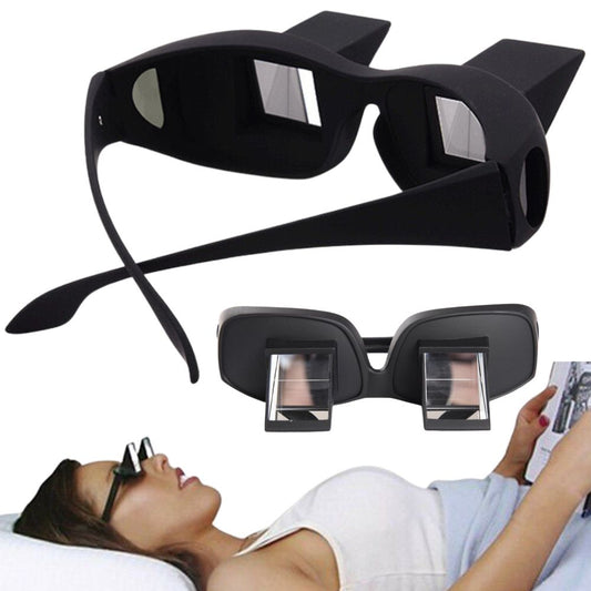 Lazy Glasses On Bed Lie Periscope Creative View Horizontal Reading Watching TV HG