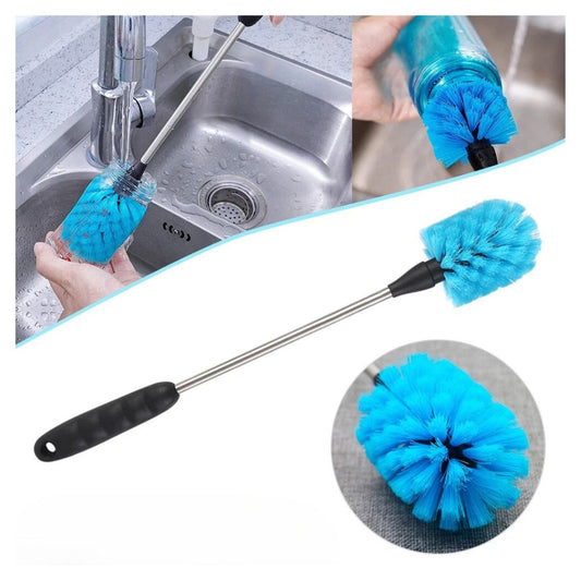 Long Handle Water Bottle Brush Kitchen Flexible Cleaning Baby Bottles Jars