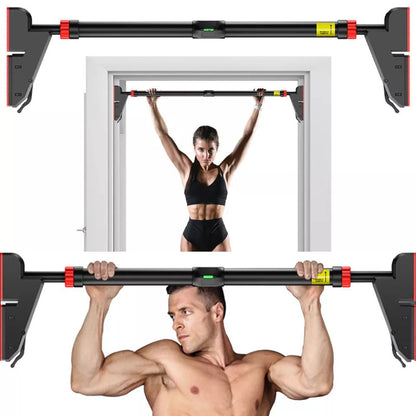 METEOR Pull Up Bar Door Bar Wall Exercise Home Gym Workout Chin Up Doorway