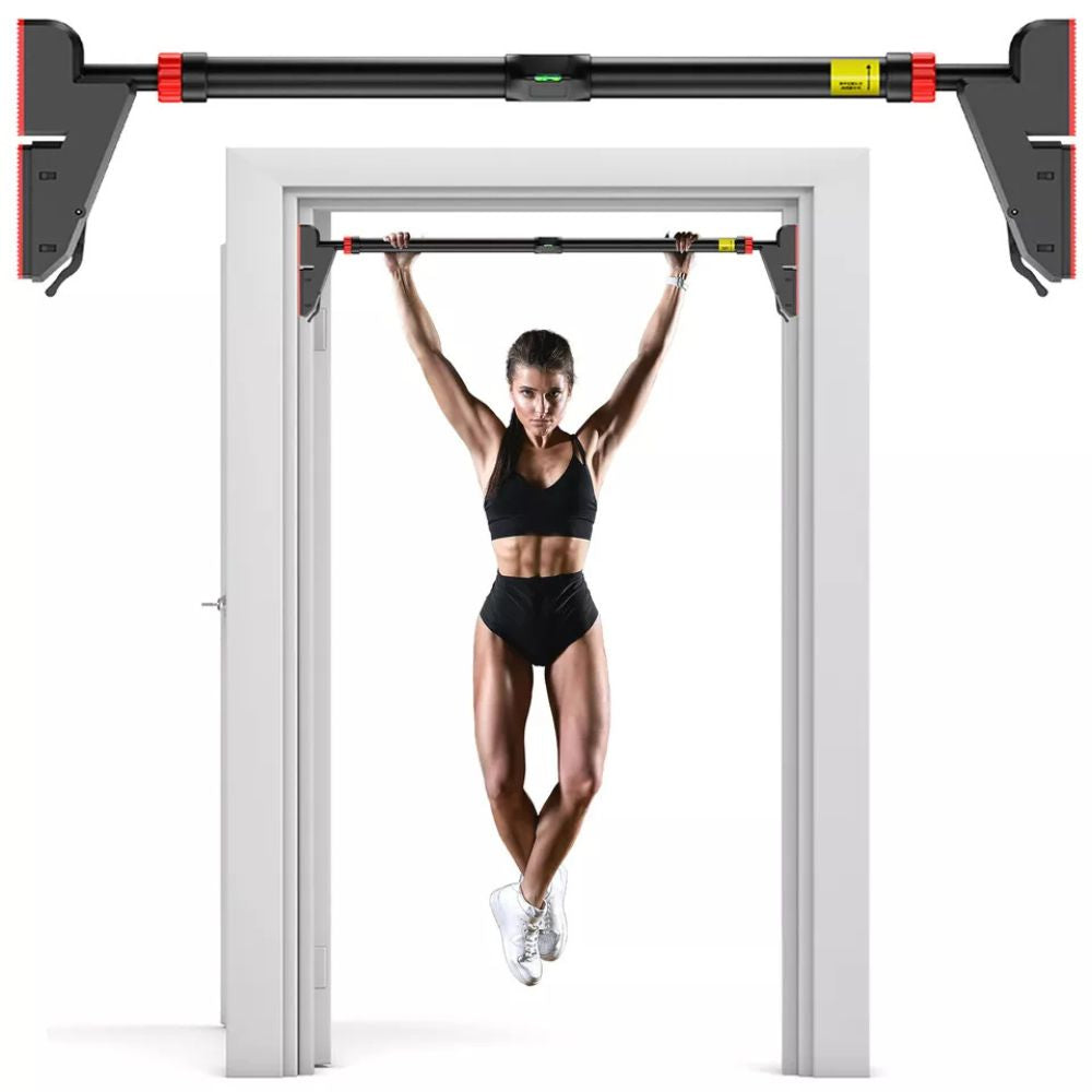 METEOR Pull Up Bar Door Bar Wall Exercise Home Gym Workout Chin Up Doorway