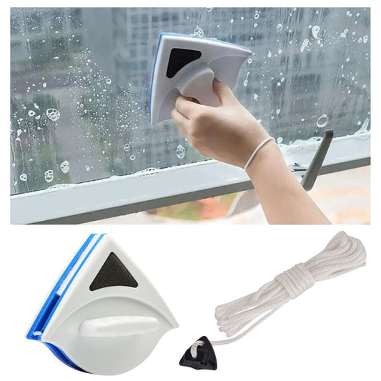 Magnetic Double Side Window Glass Wiper Cleaner Surface Cleaning Brush Car Tool