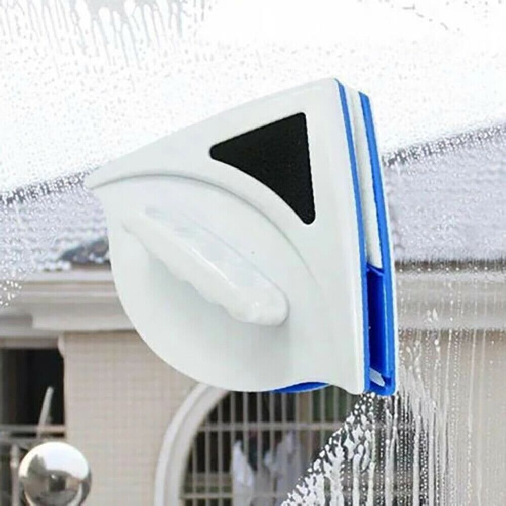 Magnetic Double Side Window Glass Wiper Cleaner Surface Cleaning Brush Car Tool