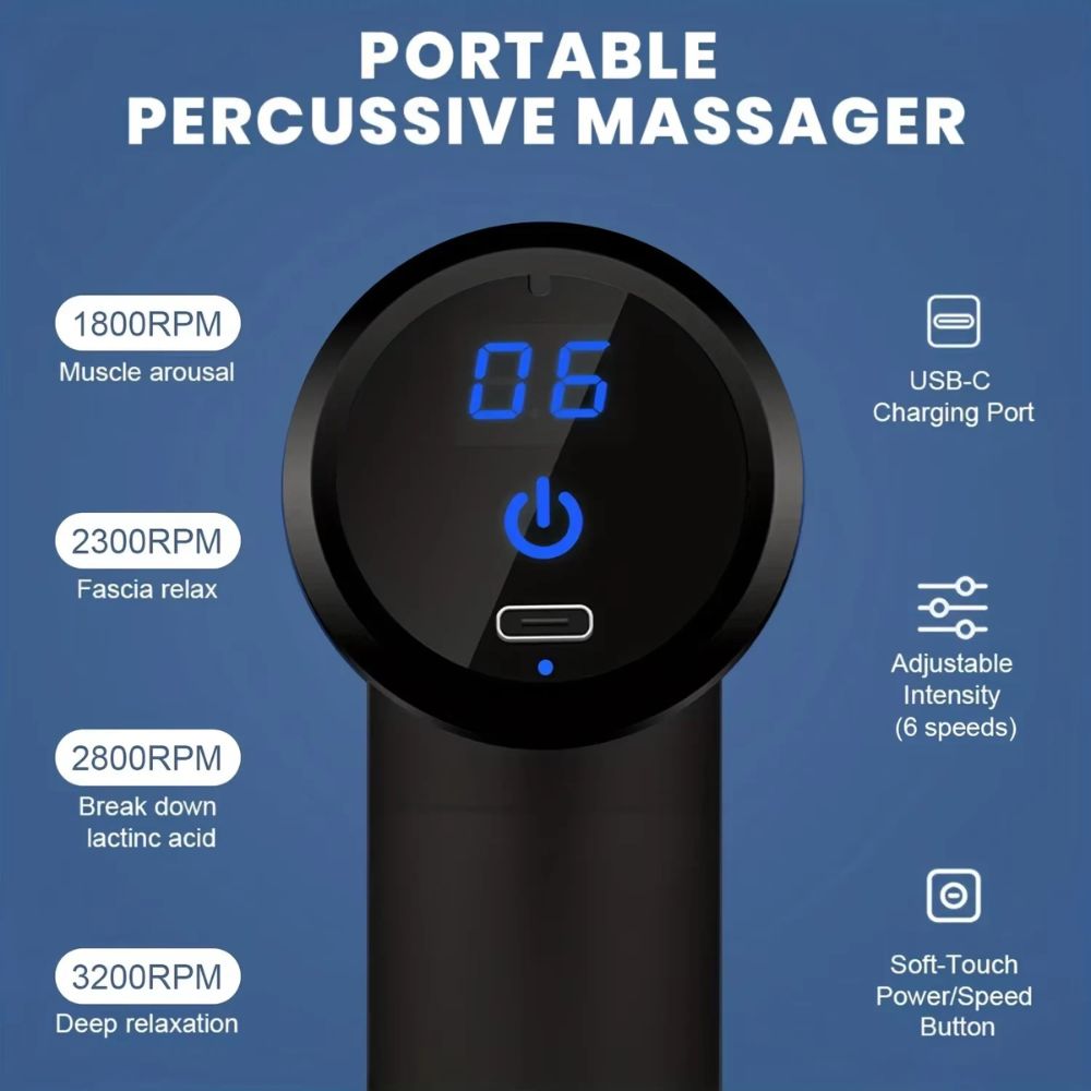 Mini USB massage gun