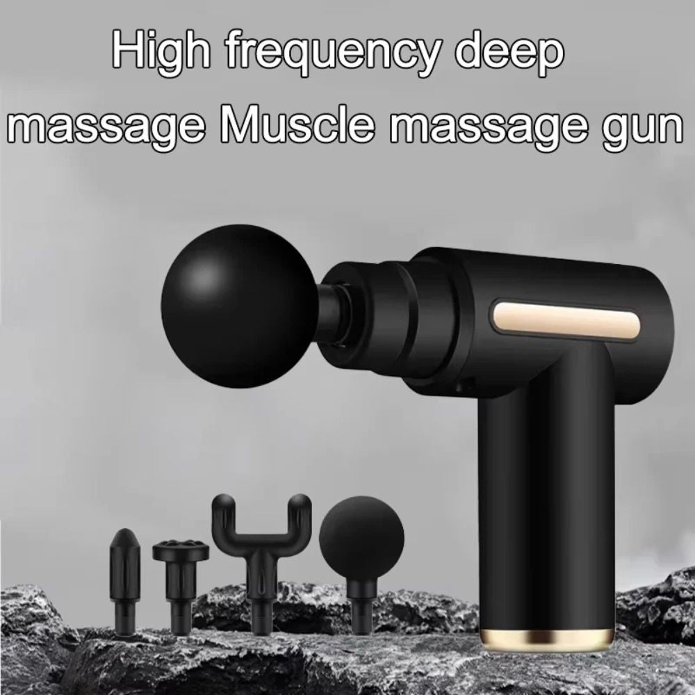 Mini USB Massage Gun Fascia Machine Vibrating Gun Muscle Relaxation Rod Massage